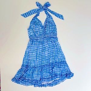 Lilly Pulitzer blue gingham sundress